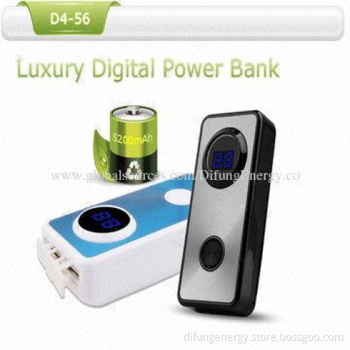 Top quality Samsung cell power bank 5,600mAh, dual USB luxury style for iPhone